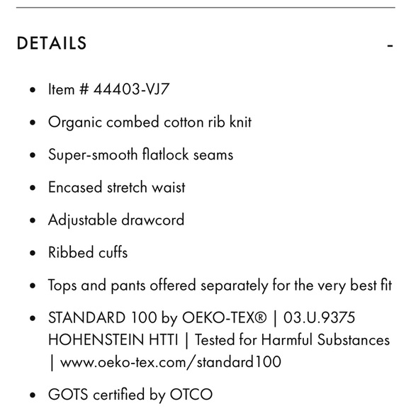 Like New - Hanna Andersson Holiday Print Long John Pajama Pants - Picture 7 of 10